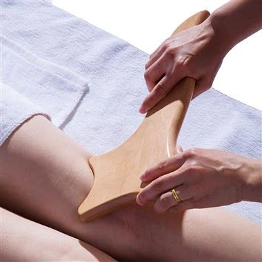 木製のリンパドレナージgua shaツール