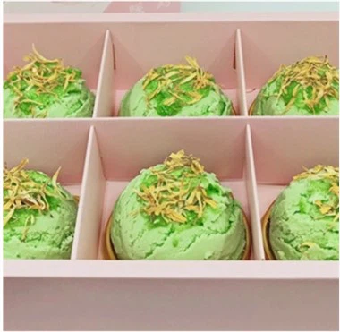 アイスクリームスタイルのバスボム