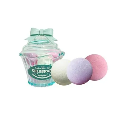 植物エッセンシャルオイルバス爆弾