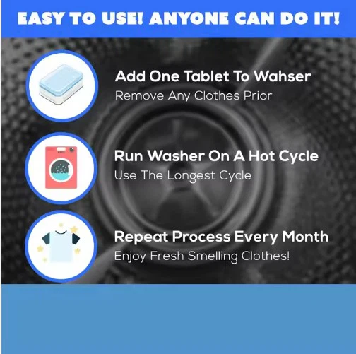 Washing Machine Cleaner Tablets